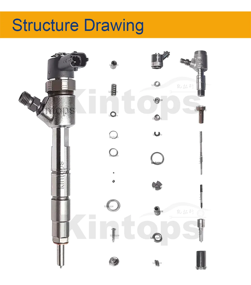 Genuine Diesel Injector Nozzle H364 L364 G364 For Common Rail Injector