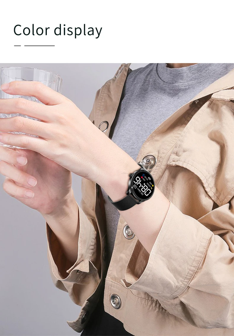 Q9L Newest Custom Logo Smart Watch IP67 Waterproof Circle Touchscreen Sport Heart Rate Monitor Smartwatch OEM(15).jpg