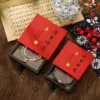 Hot stamping Haitang Red+Black Suspension Box