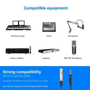 Neewer Professional Studio Broadcasting Recording Condenser Microphone&Microphone Arm Stand with Shock Mount and Mount Clamp detail image