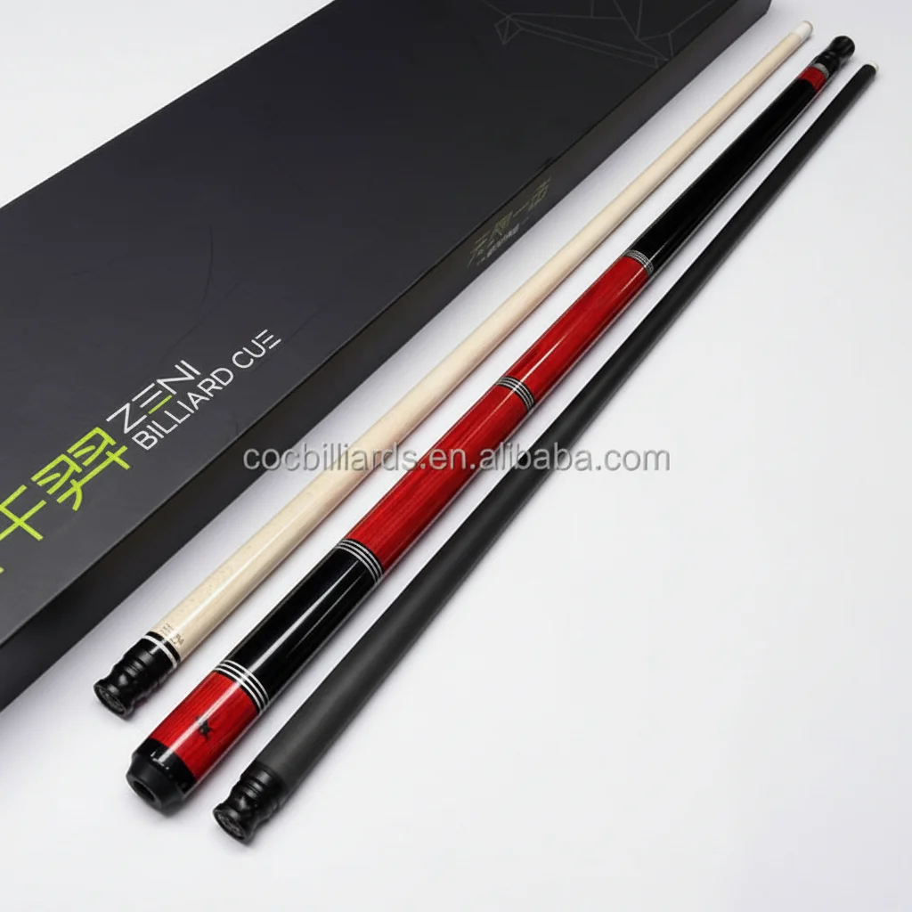 2026 New ZENI ZX01Carbon Pool Cue Maple Cue Shaft 12.2mm 12.5mm