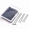 #6 7cm 100pcs per box black