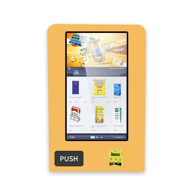 Small Cups Juice Salad Vending Machine Big Box Toys Vending Machine