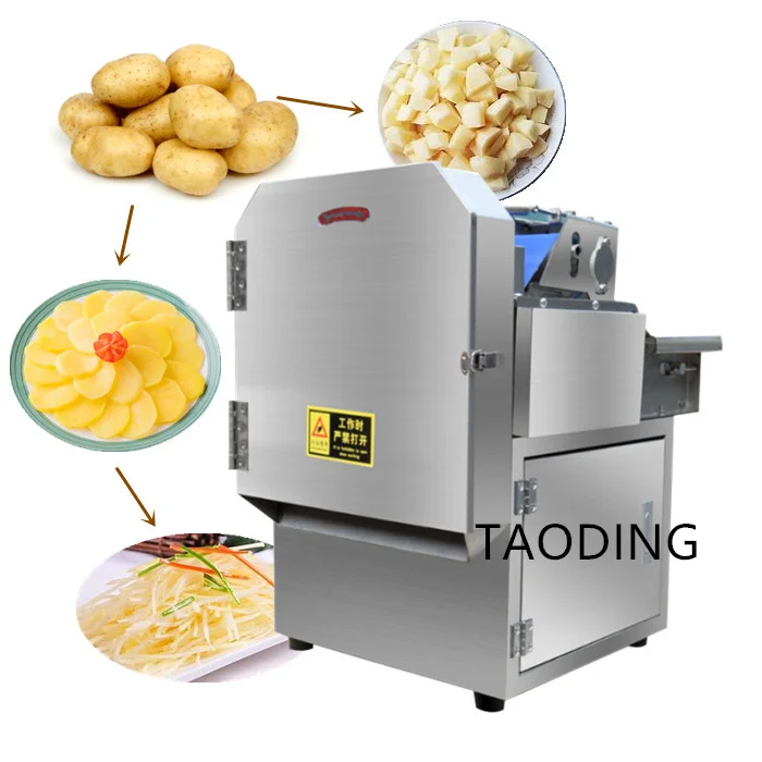 Commercial Onion Slicer Cutter Electric Potato Vegetable Slicer Machine