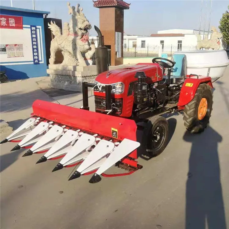High Quality 4WD Tractor Front Link Wheat Cutting Machine Rice Reaper Binder