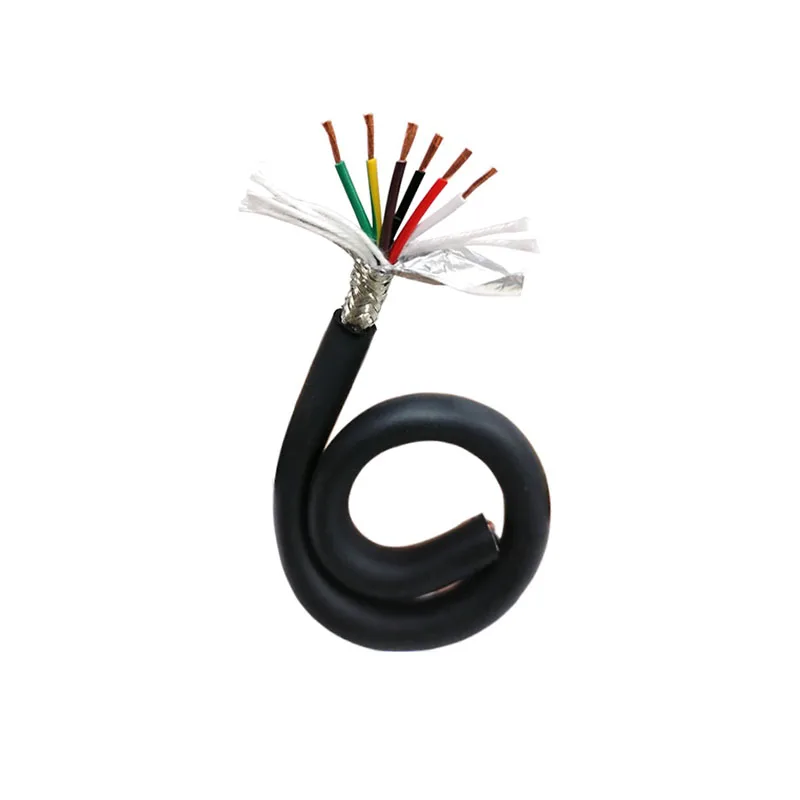 High Flexible Drag Chain Shielded Cable Trvvp 5 6 7 Core Gb Bending