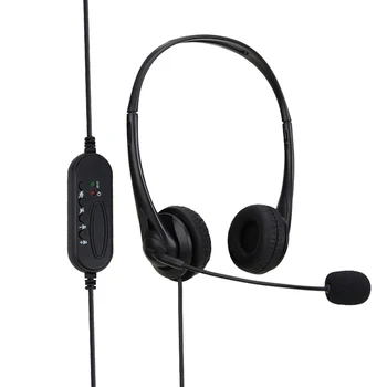 casque job noise cancelling from home work centers headset telephone USB RJ9 call center hand phone free calling earbud earphone