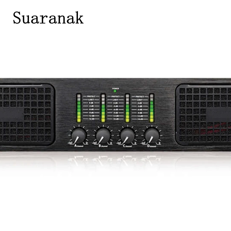 YLW-MX4800 Karaoke Amplifier - 4 Channel 800W Power for Subwoofers