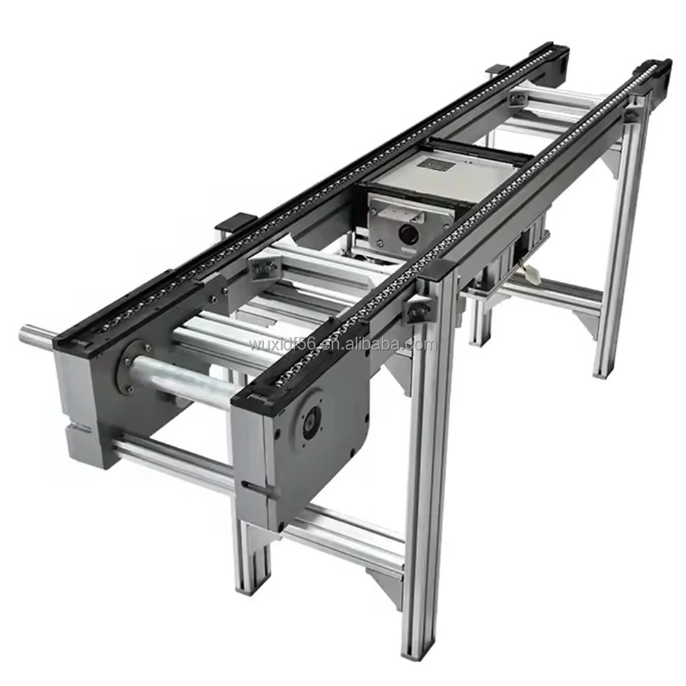 Double Speed Chain Conveyor  Accumulation  Chain Conveyor  Pallet Conveyor