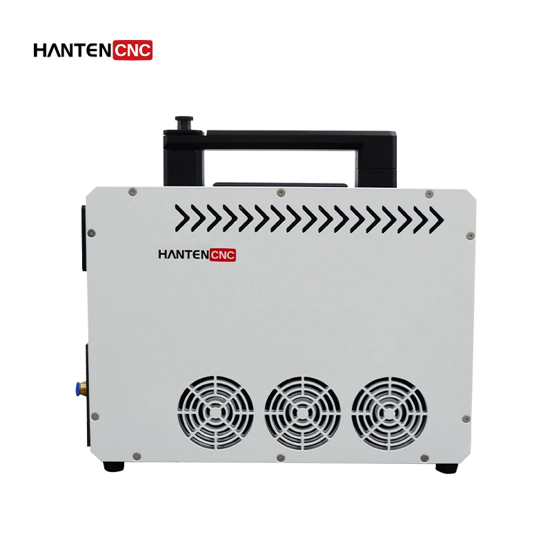 HANTENCNC Laser Cleaning Machine Pulse Series 100W air Cooled Laser Cleaning Machine Metal Laser Rust Removal Machine