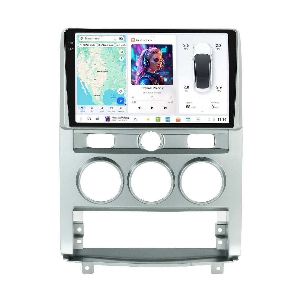 【美品】DUDUAUTO 7 8G/128GB 10.33’ Androidナビ DUDUAUTO Androidカーナビ 7インチ カーオーディオ DUDU7 ワイヤレス