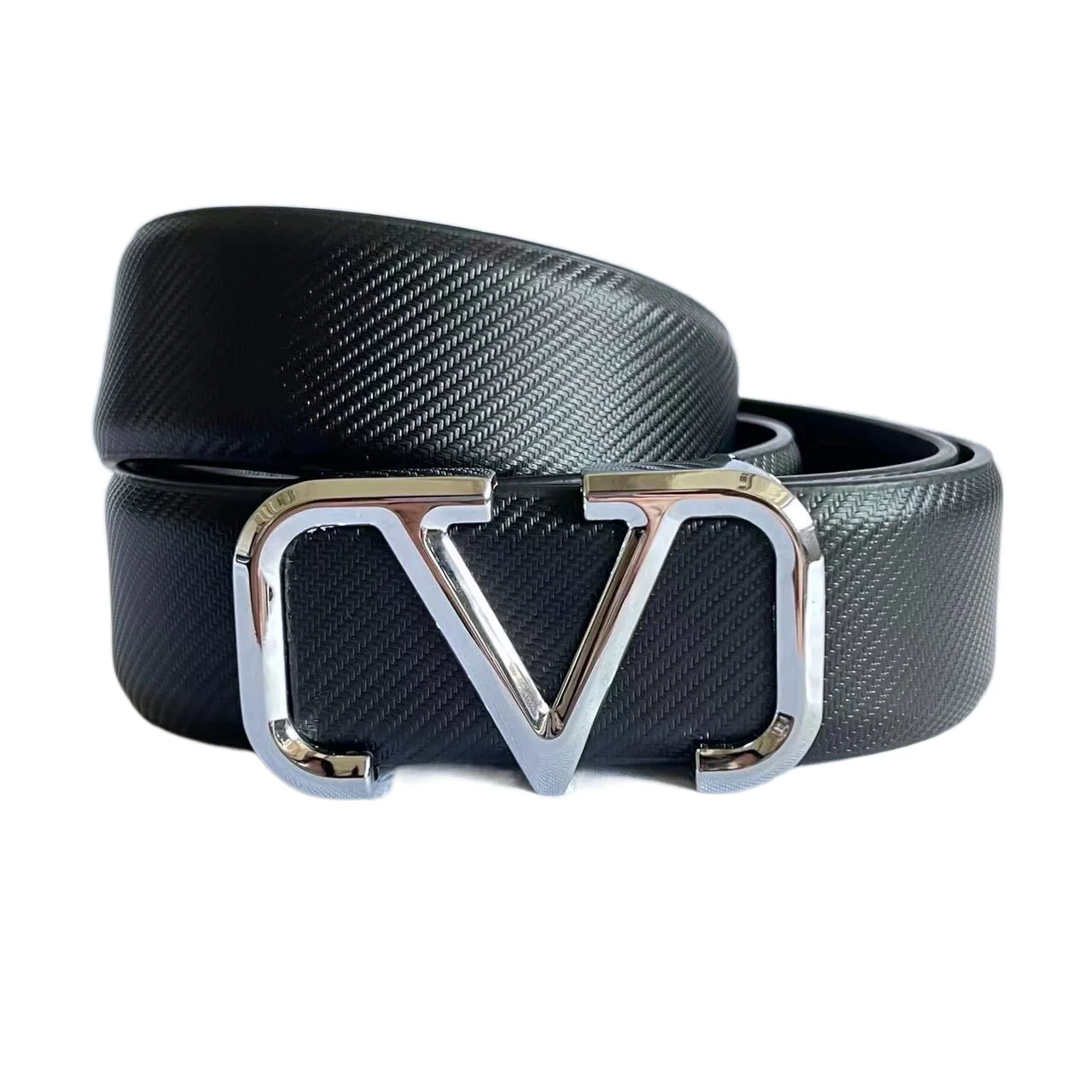 Source mens belts genuine leather Luxury Designer belts for men with New  Letter V buckle in Zinc Alloy Hot New Design on m.