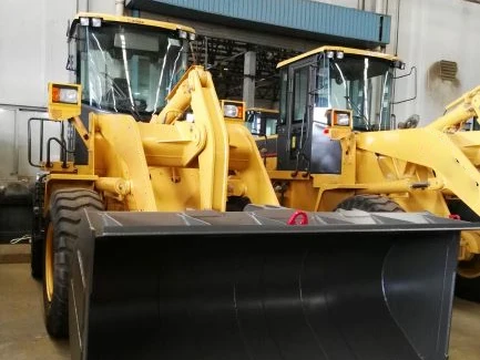 XGMA 5 Ton Small Front Wheel Loader XG955N for Sale with Core Motor Engine Bearing Pump Gearbox & PLC Components