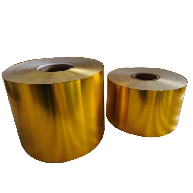 Paper Backed Foil Roll Gold