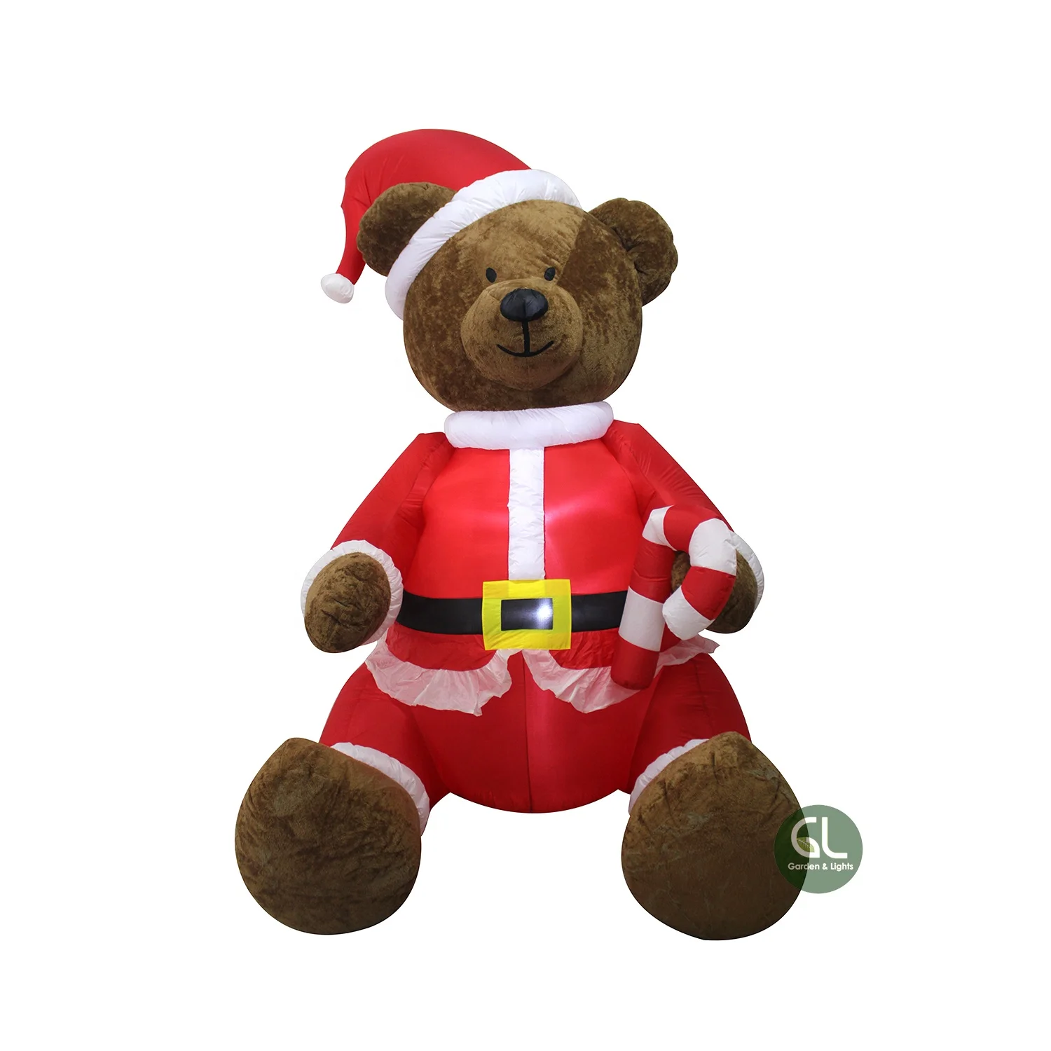 teddy bear inflatable christmas