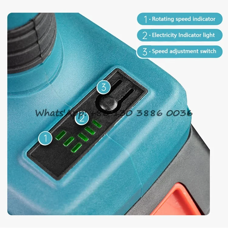 21v Highpower Brushless Lithium Electric Angle Grinder,Polishing