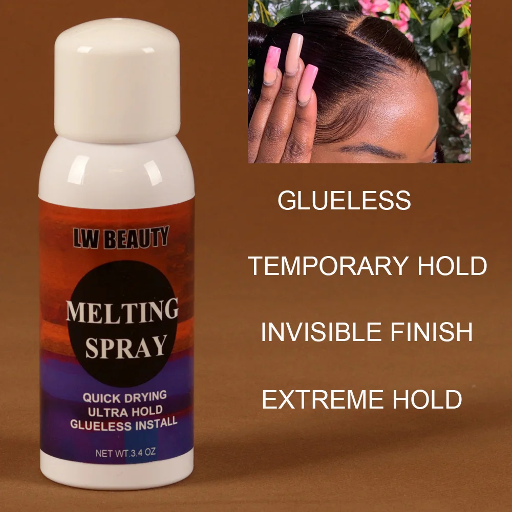 Wholesale Melting Spray For Lace Wigs Strong Hold Invisible Wig Glue H
