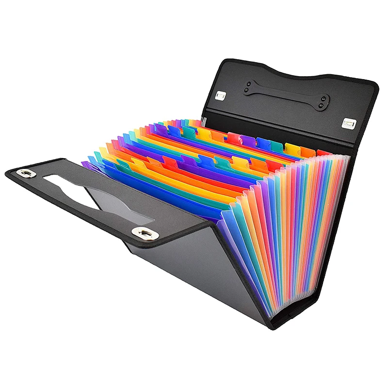 Индивидуальная папка-портфель из расширенной кожи формата А4 с