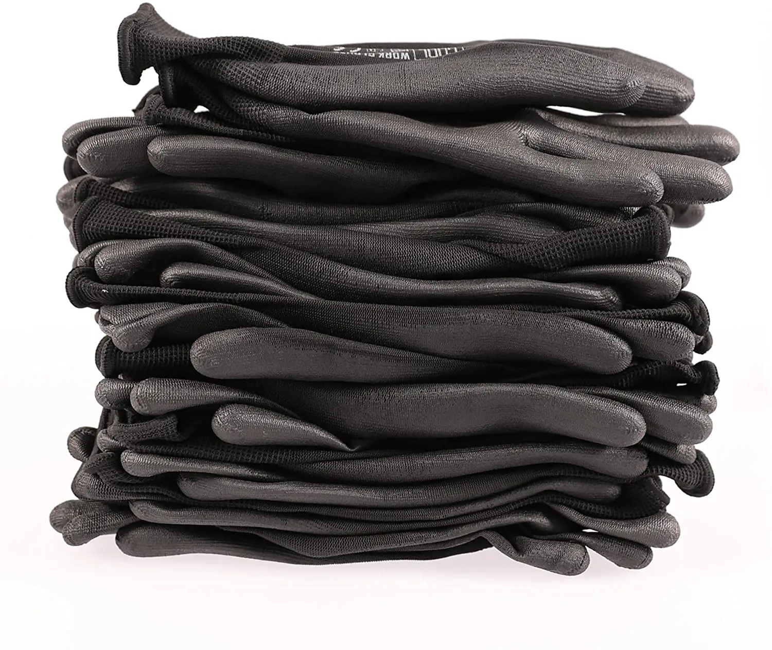 Перчатки трикотажные бесшовные с полиуретановым (полиуретановым) покрытием степень защиты 5 устойчивые к порезам перчатки для рабочих садовых и водителей упаковка россыпью