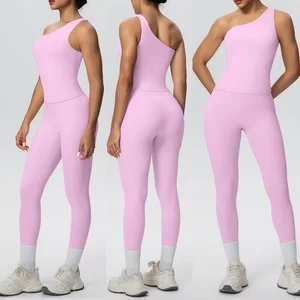 Women's Workout Sets for Women 2 Piece Gym Outfits igh Waist Workout Clothes Women Active Wear Yoga Set