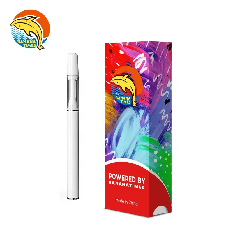 Press Flat tip child lock empty .5ml oil pen vaporizer cbd OC06- USB rechargeable cbd thick oil vaporizer pen