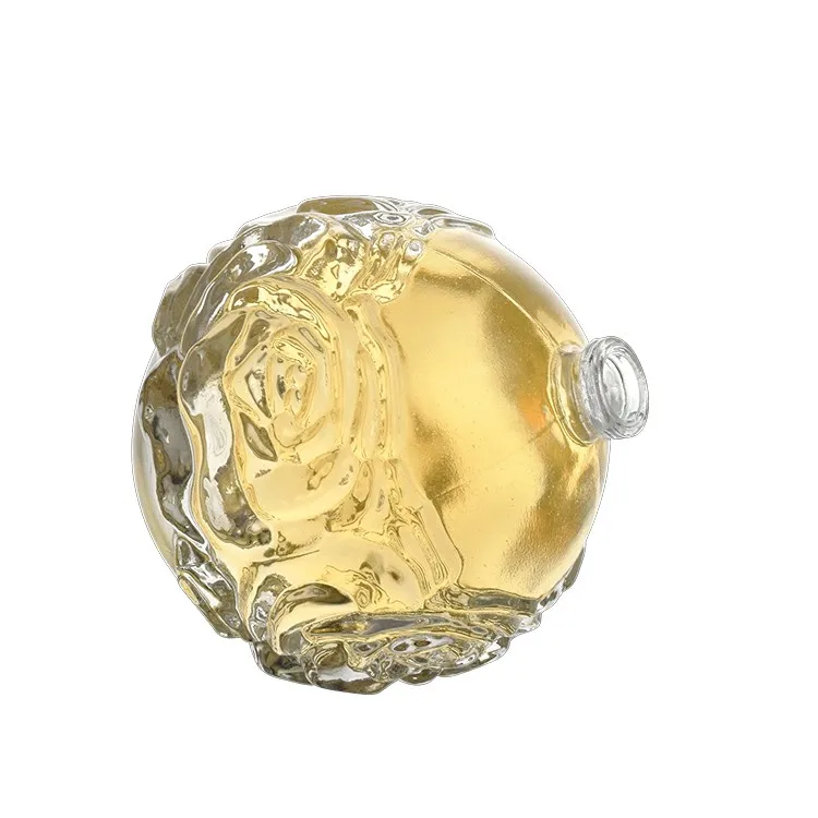 Customized 100ml 110ml 120ml Fancy Luxury High Quality Islamic Dubai Engraved Perfume Empty Spray Pump Clear Glass Parfum Bottle