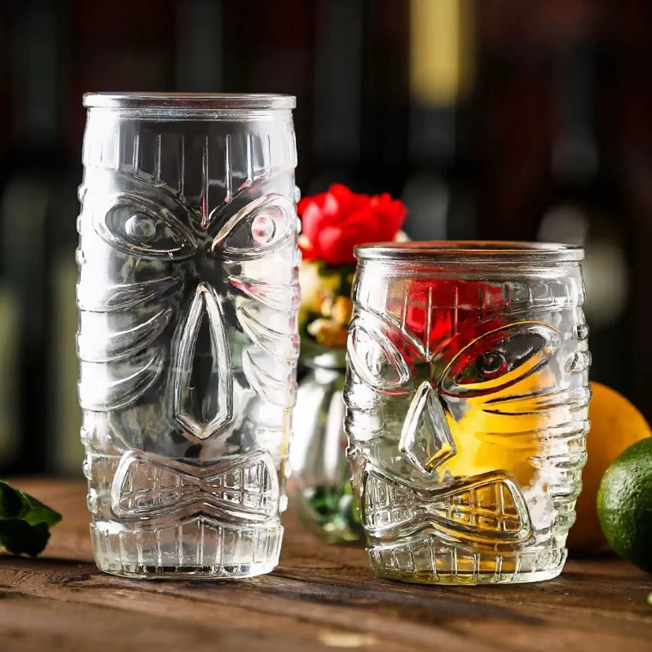 ホットセール ティキ ハワイ グリマス カクテルグラス 420ml 470ml 590ml