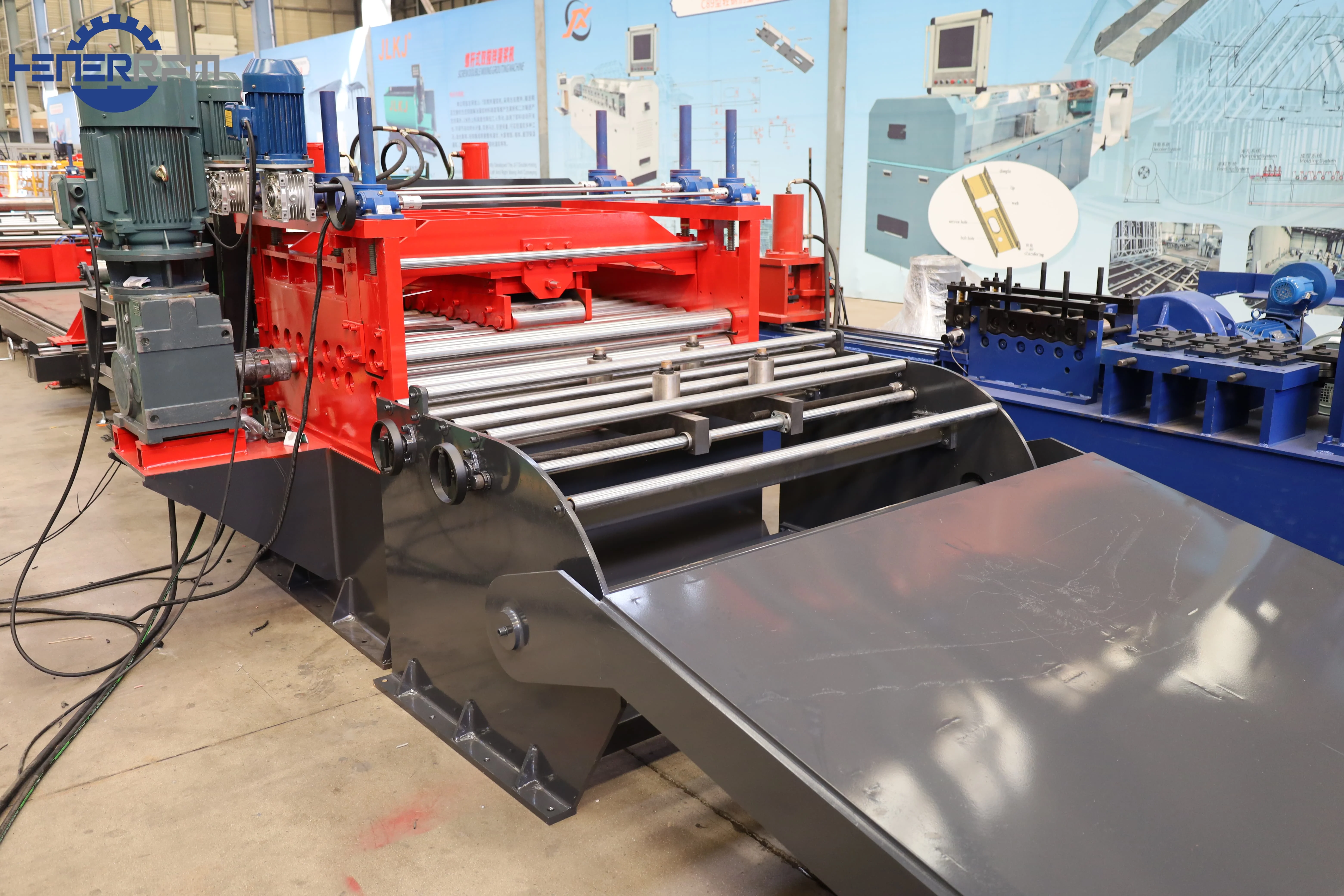 Hener 2025 Full Automatic Steel Coil Slitting & Shearing Production ...