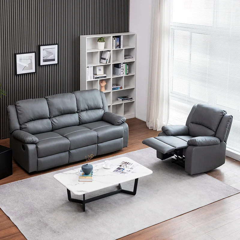 Home Furniture Living Room 1.2.3 Sofa Sets Manual Recliner Sofa Buy