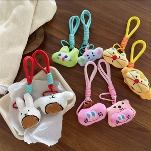 Rarely-seen Design Colorful Plush Cartoon Cat, Rabbit and Frog Ornaments. Sweet and Adorable Hiking Pin Bag Ornaments.