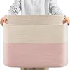 White and pink color-blocked