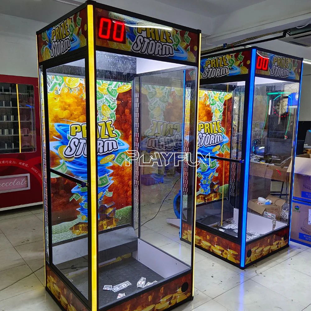 Arcade Center  Device Prize Super  Storm Flying Ticket  Catching Grab Ticket  Redemption Arcade Skill Party Event Game  Machine