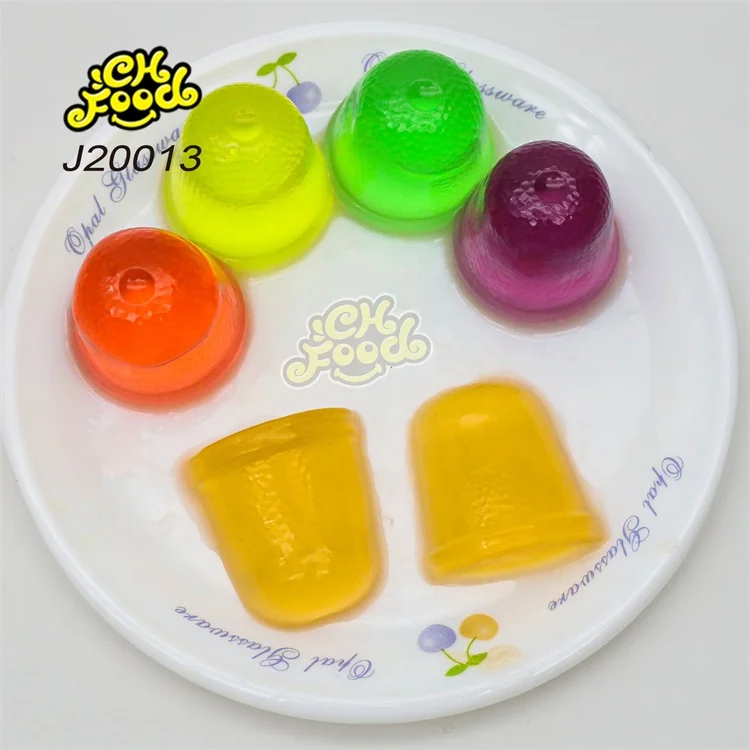 Wholesale and OEM Mix Fruit Flavor 50pcs Small Jelly Pudding Cup Sweet Snack Food