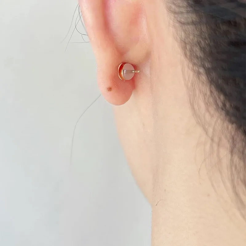 Lot Fermoirs Sécurité Lot De 100 Fermoirs Sécurité Caoutchouc Pour Boucles D 'oreilles - Transparent 10x6mm Fermoirs Boucles Oreilles