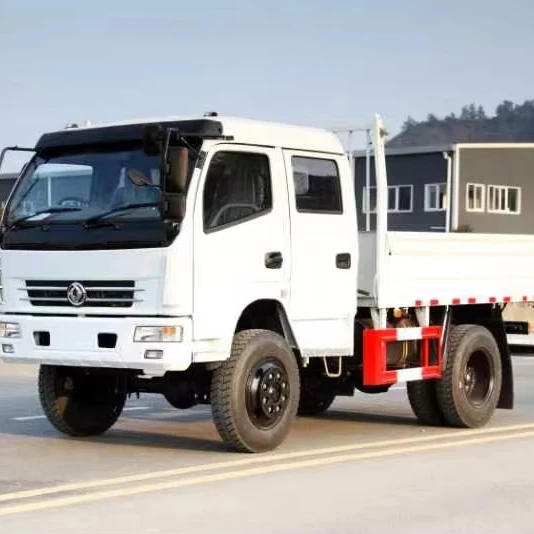 Hot Sale New 4x4 Diesel All Road Drive Fence Cargo Truck for City Agricultural Sideline Products Transportation
