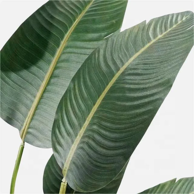 Dekorativer Riesiger Knstlicher Bananenbaum Knstliche Pflanze  Bananen-Paradiesvogelbaum Knstliche Bananenbltter Baum fr Innendekoration
