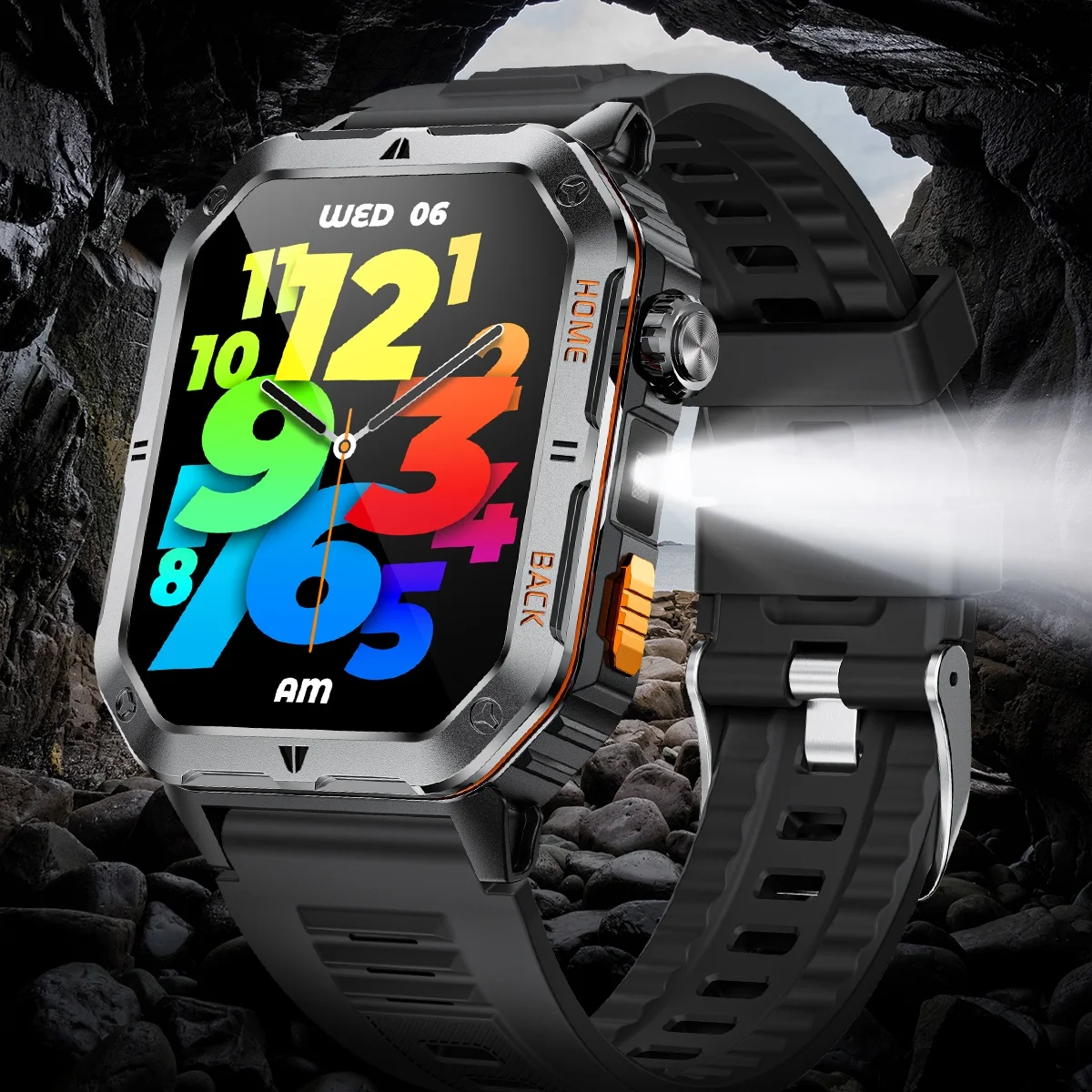 El mejor reloj inteligente deportivo MT62 2,01 pulgadas IPS