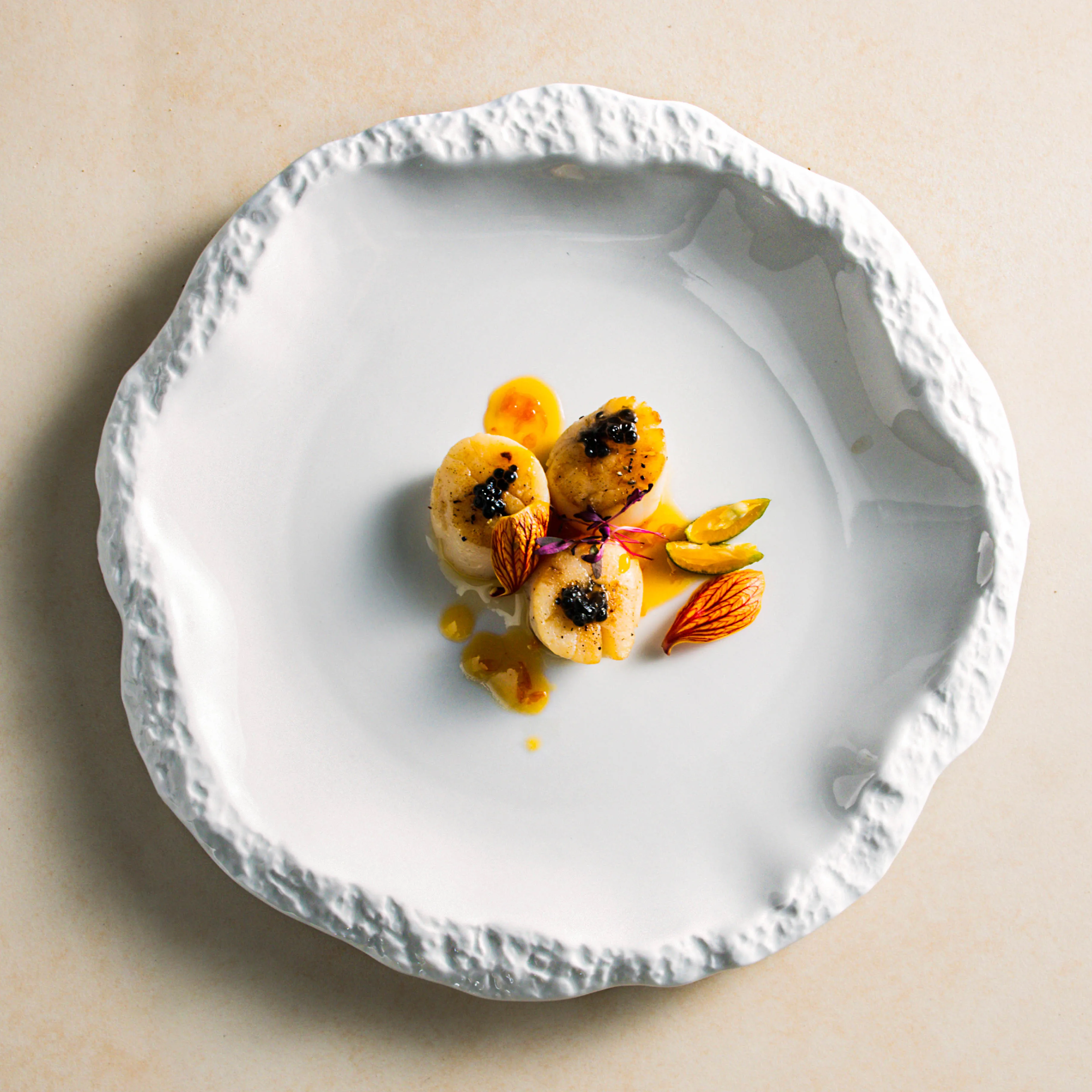 Hotel Supplier Vajilla Plato Porcelain Dessert Platter 14