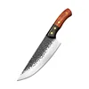 7'' butcher knife black