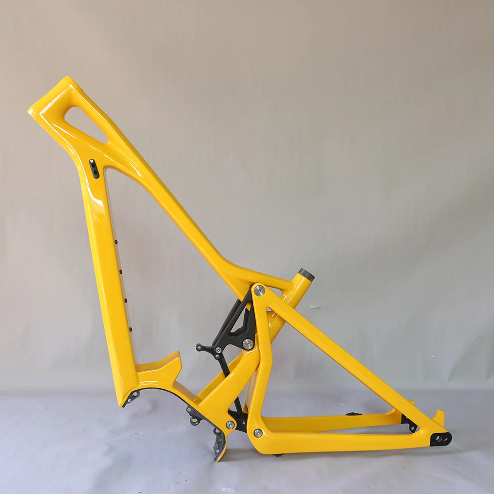 27.5er Full Suspension Electric Mountain Bike Carbon Frame Bafang M620