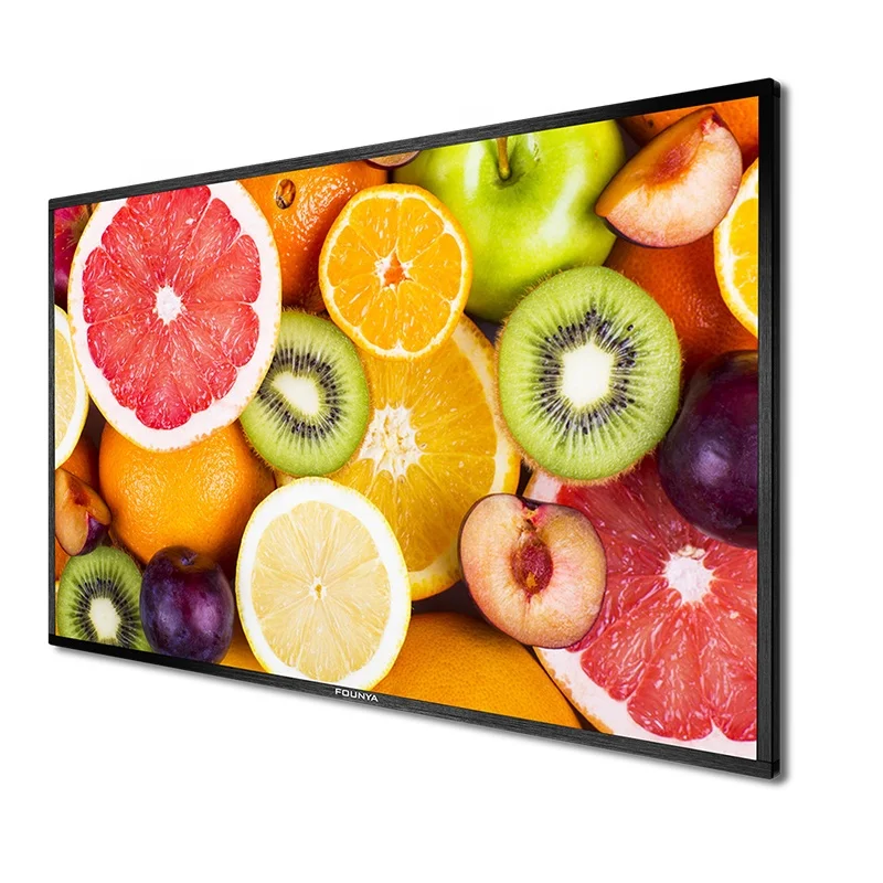 LCD Restaurant Digital Menu Board Display Screen Call Menubar Digital Signage