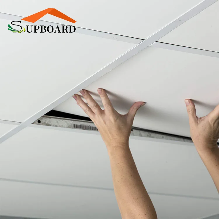 High Quality Modern Design Suspended False Ceiling Board Accessories Galvanized T Bar Gypsum Ceiling