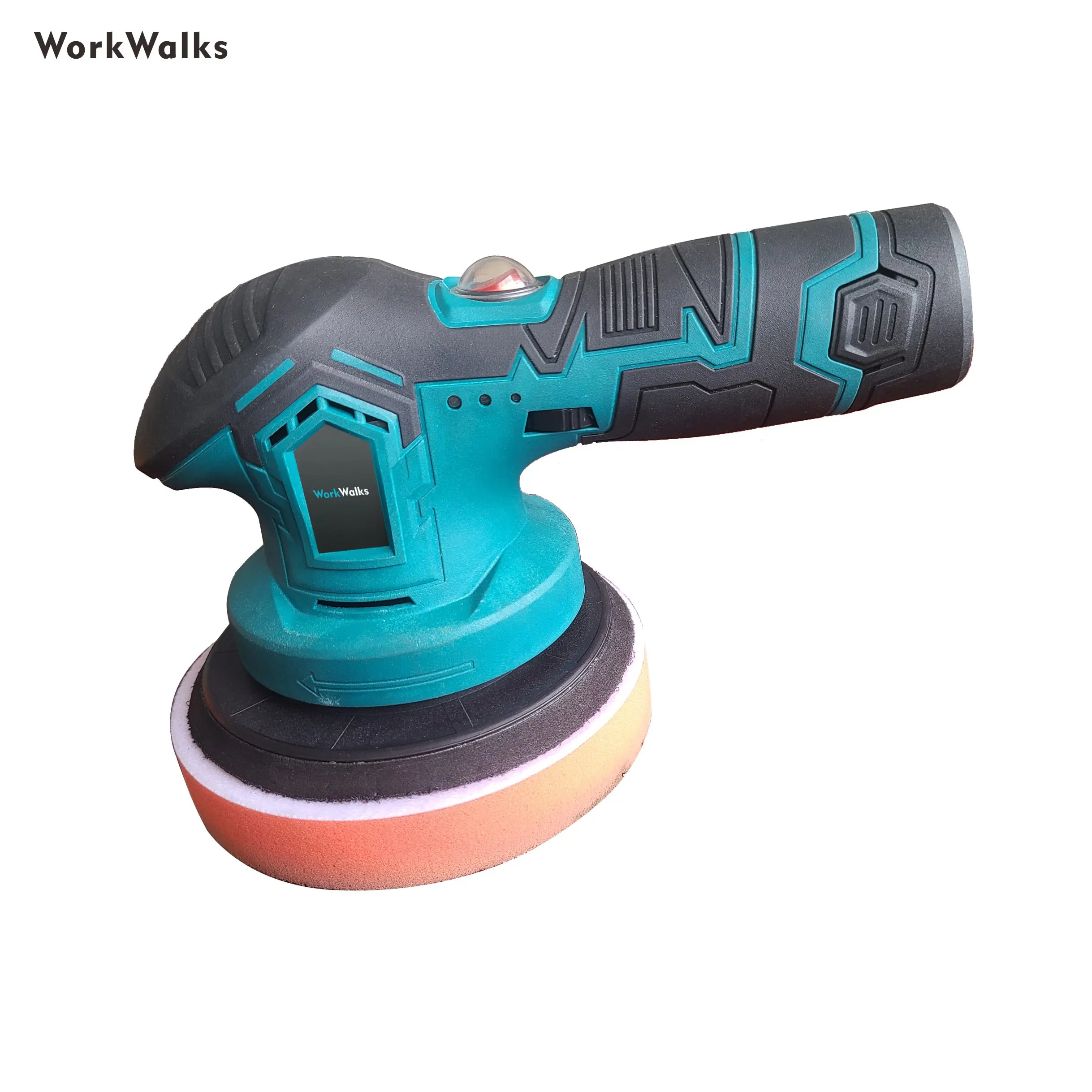 Орбитальная 12V аккумуляторная 6 'пластины устройство для нанесения воска автомобиля автомобильные полировальные машинки воск полировщик беспроводные продукты из углеродного