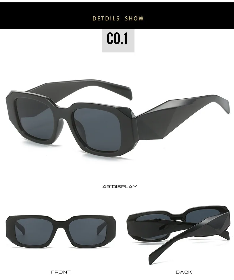 Shop Designer Cheap Small Frame Sunglasses with UV400 Protection - Main Image