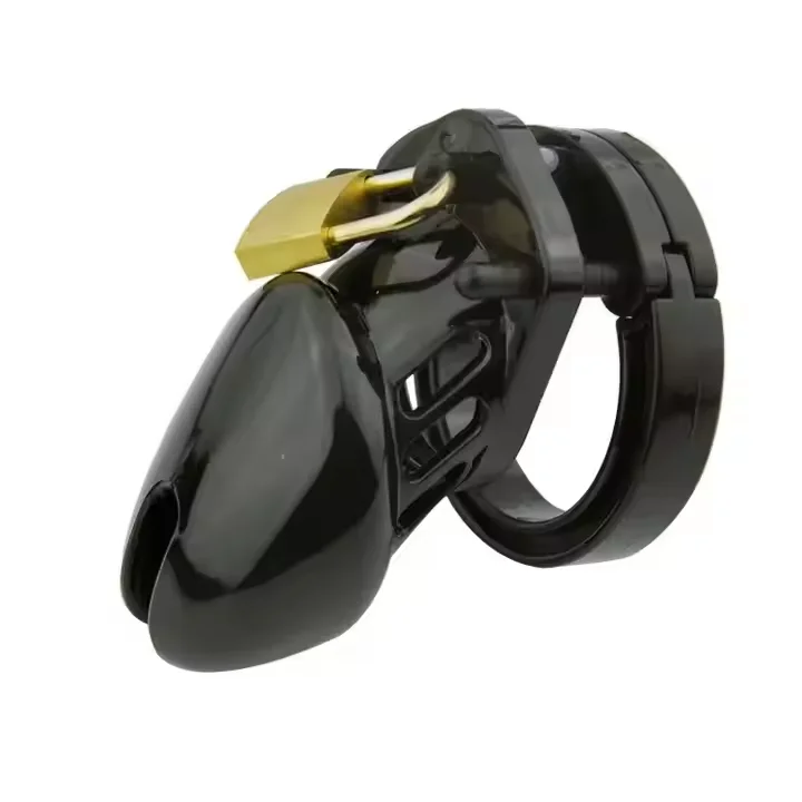 Male Chastity Cage Device Small/Standard Cock Cage with Rings Erotics Urethral Brass Lock Locking
