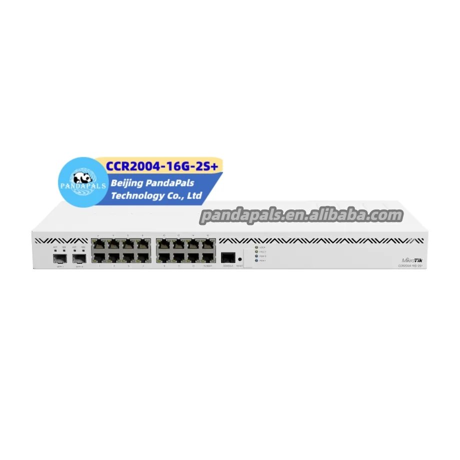 Original Mikrotik CCR2004-16G-2S+ Gigabit Ethernet Router - 4GB