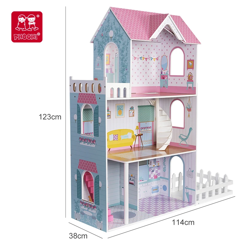 ドールハウス完成品オーダー。小さなおうち。二点セット青、紫 H30775e59d3f64054b4aab976b027f