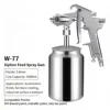 Pistola de pulverización de alimentación por gravedad W-77, boquilla de 3,0 mm