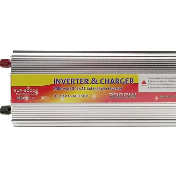 With Charging Inverter 12 v 220 v 3000W Converter  Grid Tie Inverter Power Supply AC DC Converter  SUA-3000C