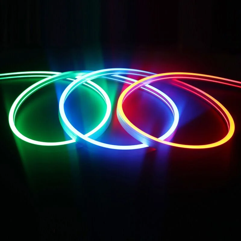 家の外の外装WifiコントロールカラフルなネオンライトLEDWS2811